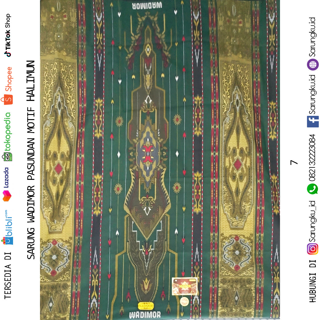 SARUNG WADIMOR PASUNDAN MOTIF HALIMUN