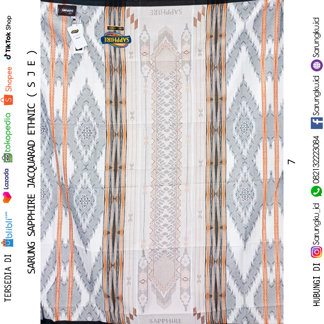 SARUNG SAPPHIRE SJE ECER/GROSIR 10PCS