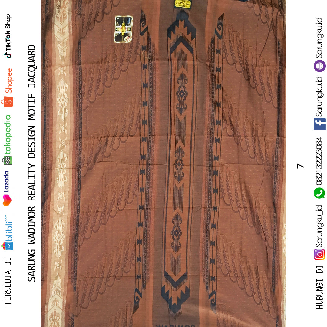 SARUNG WADIMOR REALITY MOITF JACQUARD