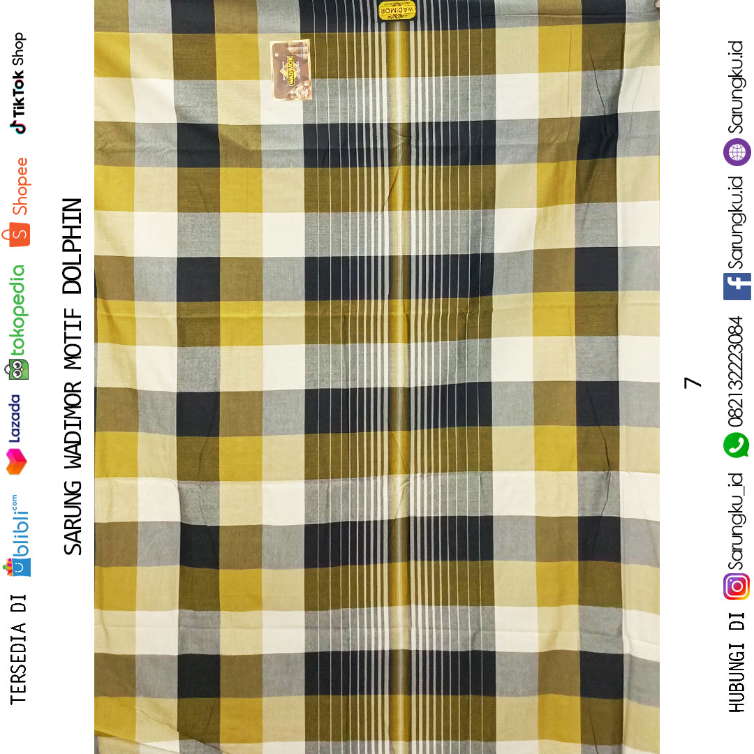 SARUNG WADIMOR MOTIF DOLPHIN ECER/GROSIR MIN 10PCS