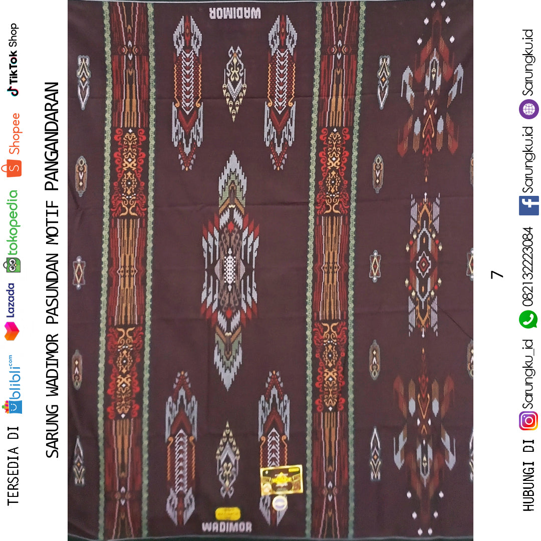 SARUNG WADIMOR MOTIF PANGANDARAN