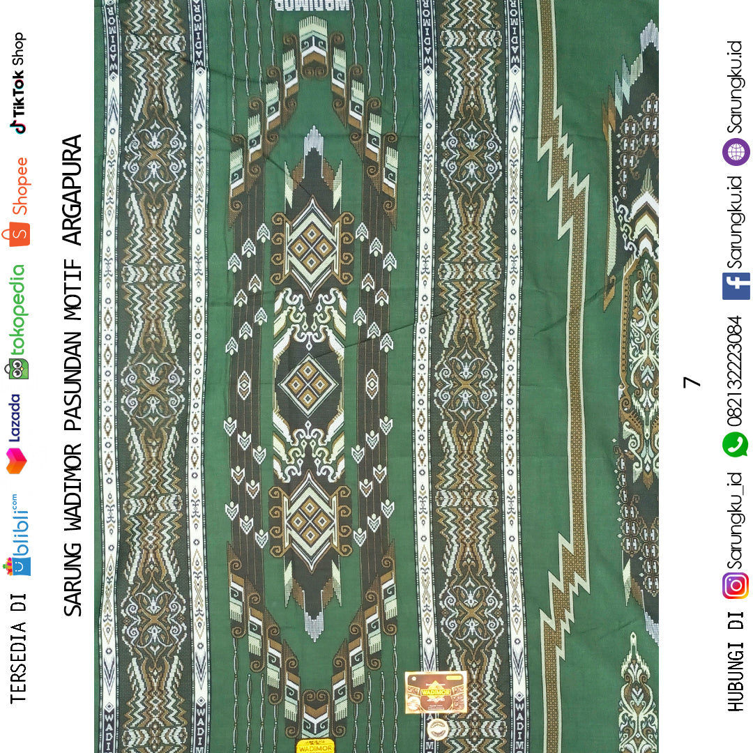 SARUNG WADIMOR PASUNDAN MOTIF ARGAPURA