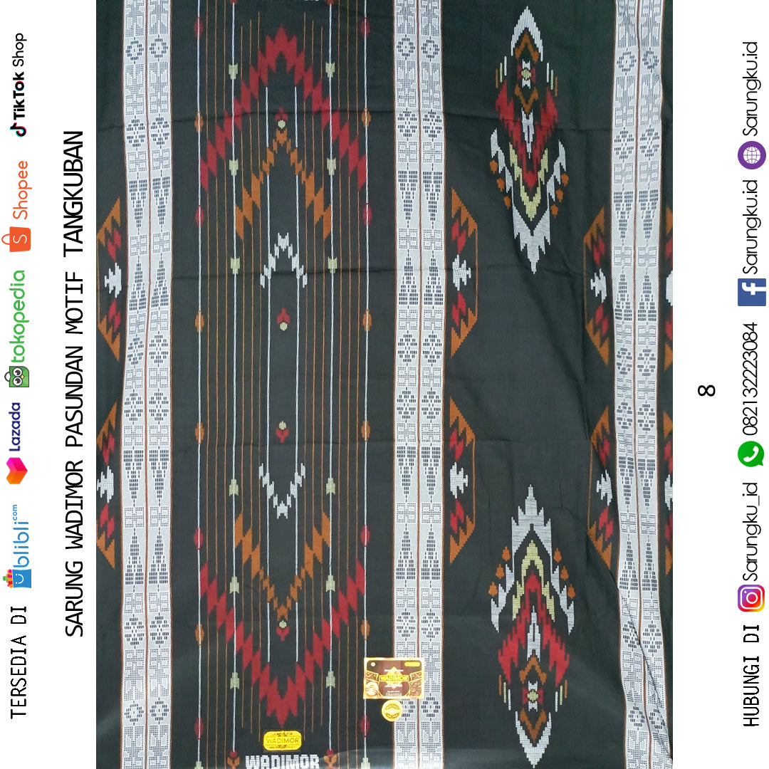 SARUNG WADIMOR PASUNDAN MOTIF TANGKUBAN