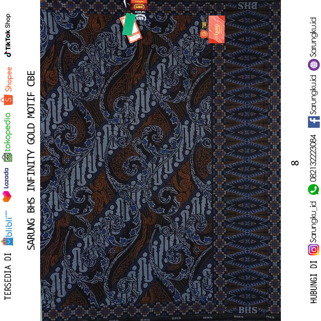 SARUNG BHS INFINITY MOTIF CBE