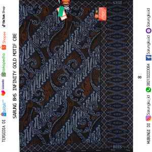 SARUNG BHS INFINITY MOTIF CBE