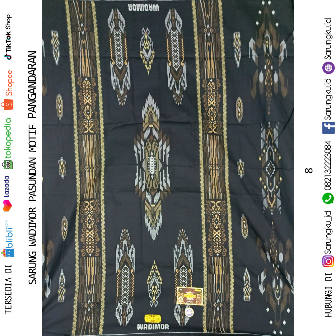 SARUNG WADIMOR MOTIF PANGANDARAN