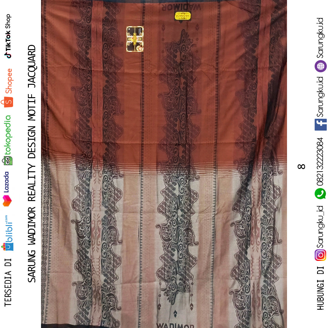 SARUNG WADIMOR REALITY MOITF JACQUARD