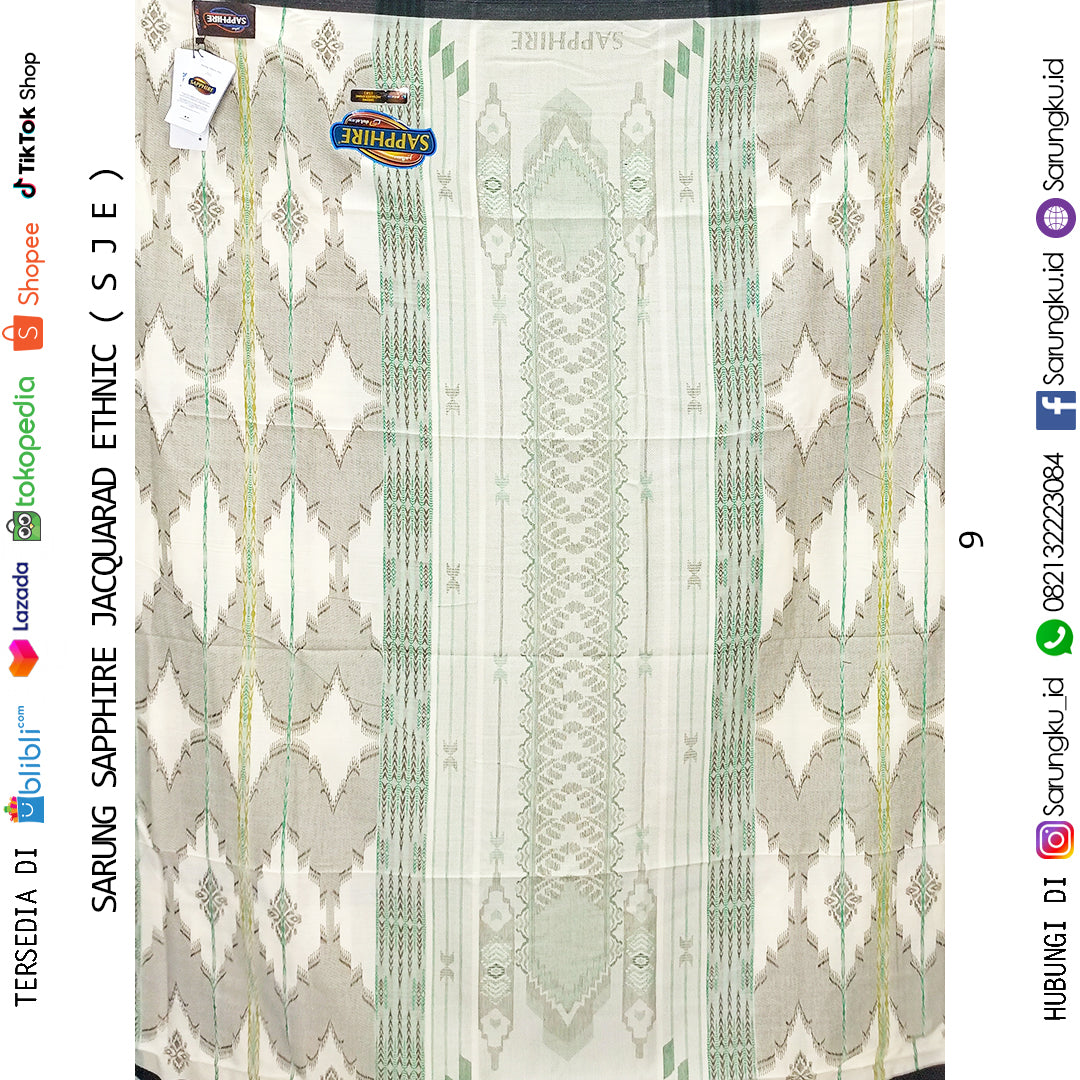 SARUNG SAPPHIRE SJE ECER/GROSIR 10PCS