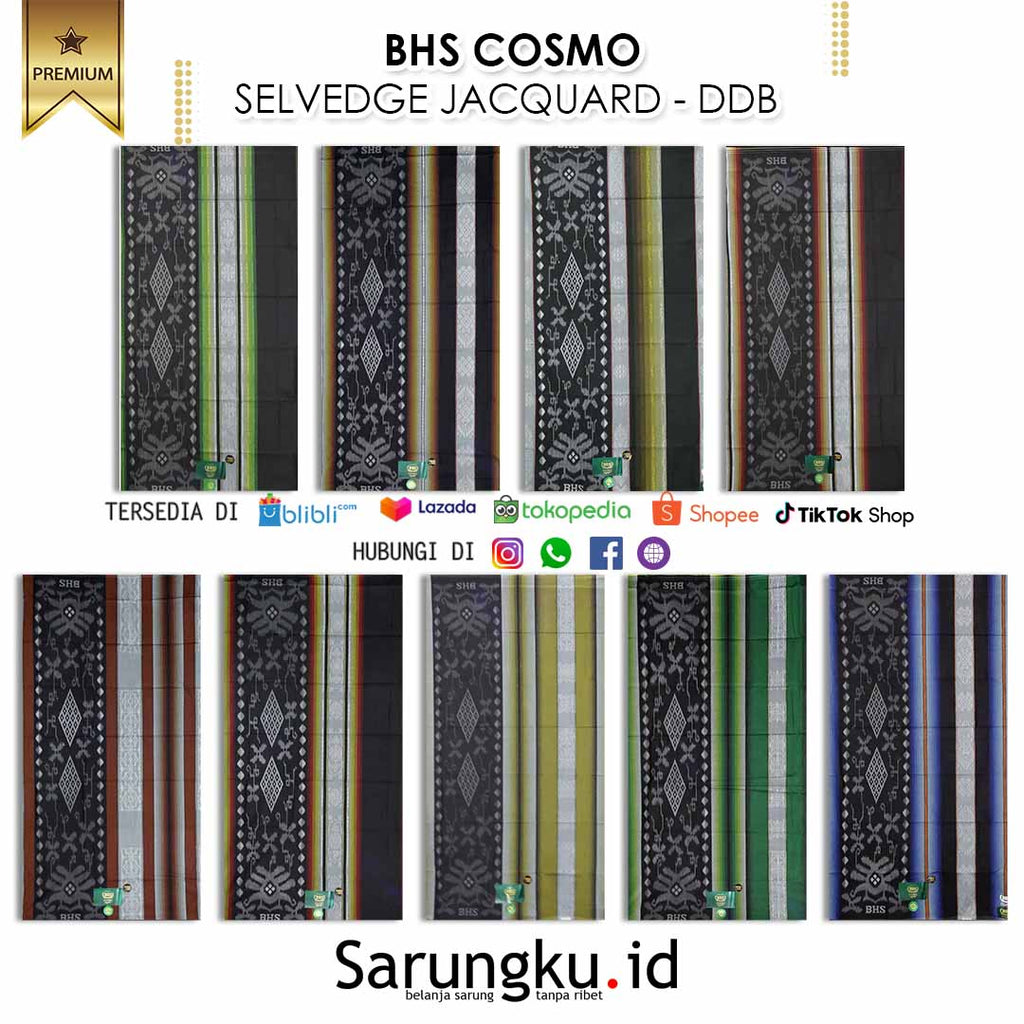 SARUNG BHS COSMO DDB ECER/ GROSIR 10PC