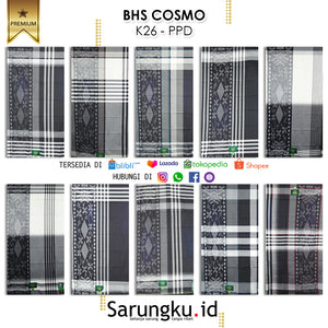 SARUNG BHS COSMO PPD ECER/GROSIR 10-PCS
