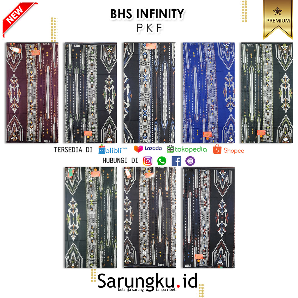 SARUNG BHS INFINITY PKF ECER/GROSIR 10-PCS