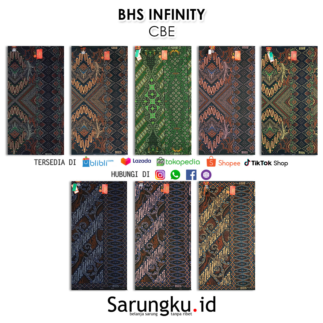 SARUNG BHS INFINITY MOTIF CBE