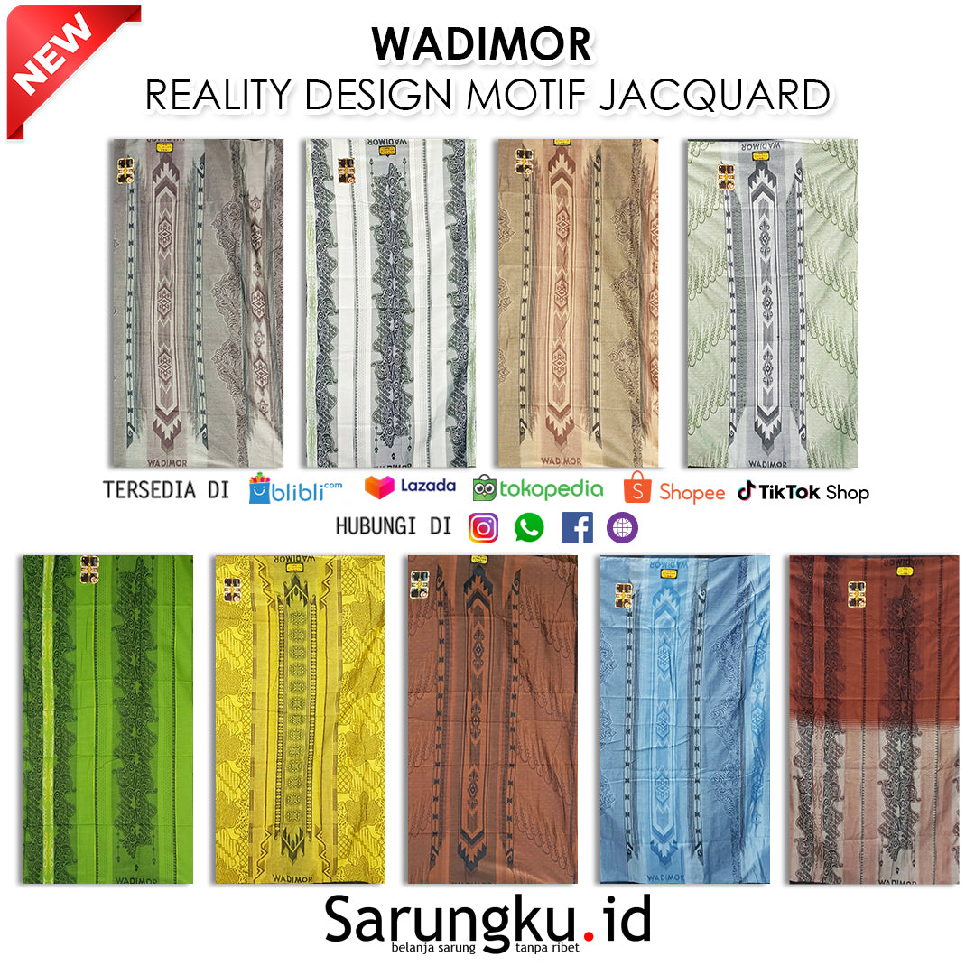 SARUNG WADIMOR REALITY MOITF JACQUARD
