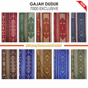 SARUNG GAJAH DUDUK 7000 EXCLUSIVE ECER/ GROSIR 10-PCS