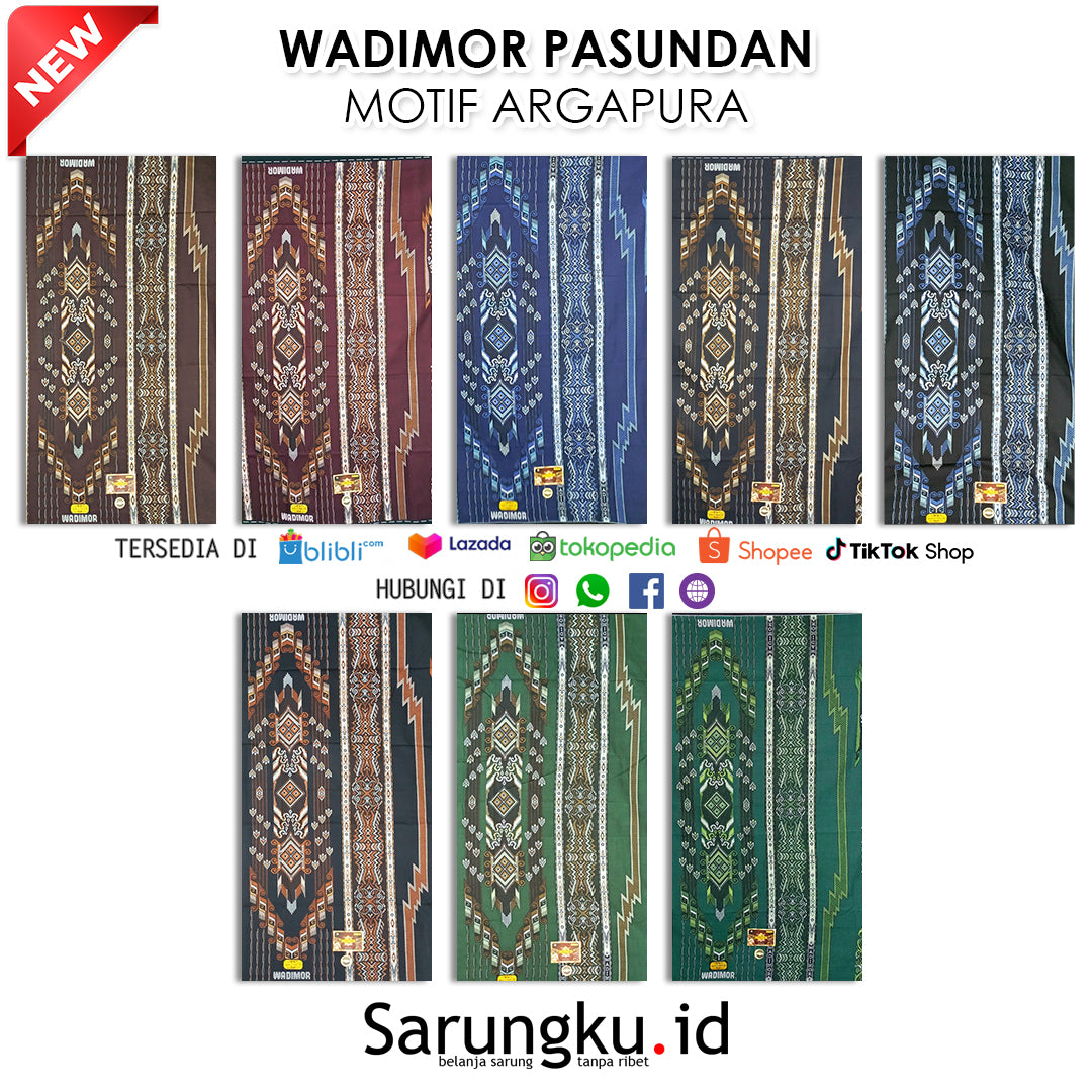SARUNG WADIMOR PASUNDAN MOTIF ARGAPURA