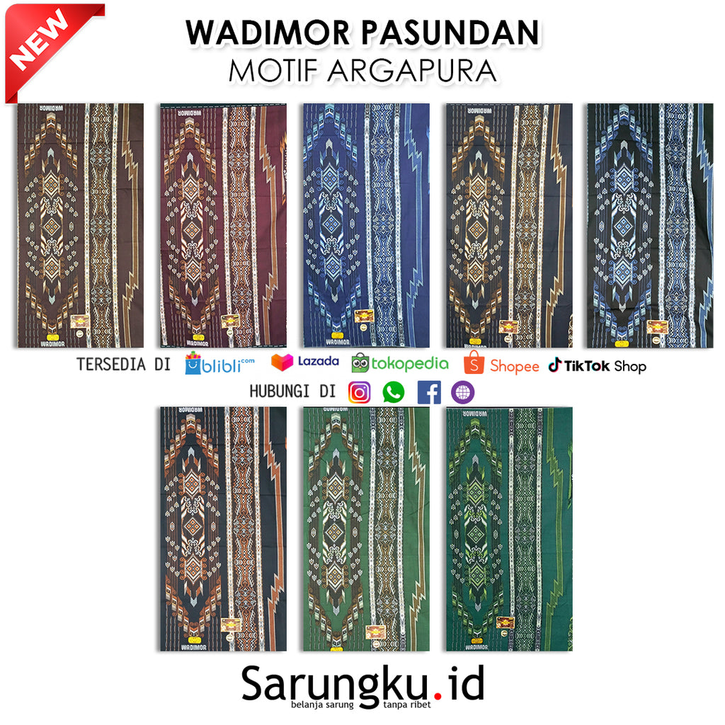 SARUNG WADIMOR PASUNDAN MOTIF ARGAPURA