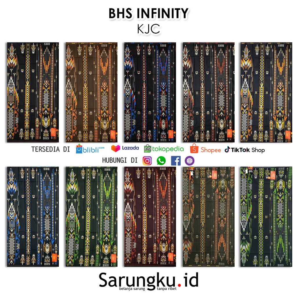 SARUNG BHS INFINITY MOTIF KJC