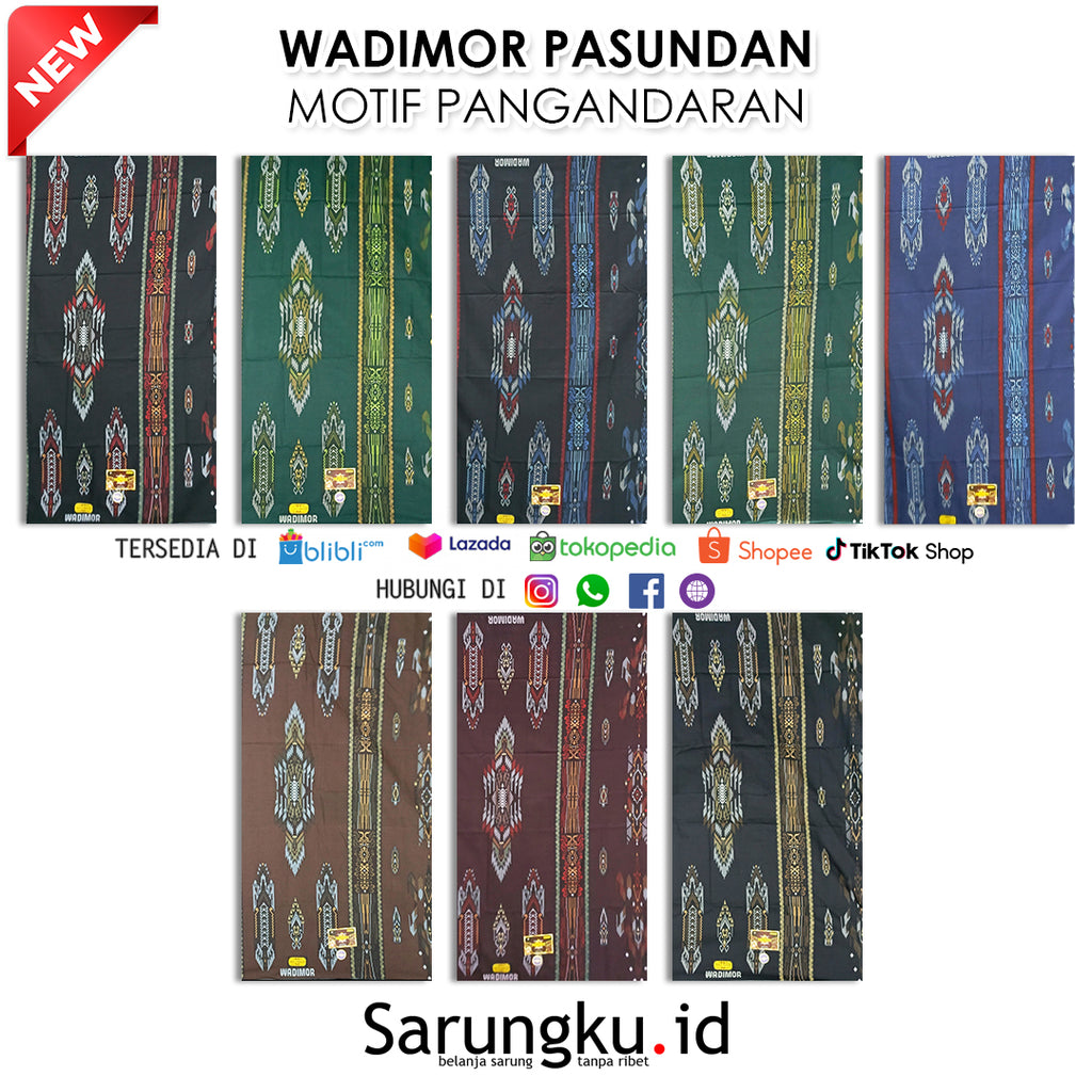 SARUNG WADIMOR MOTIF PANGANDARAN