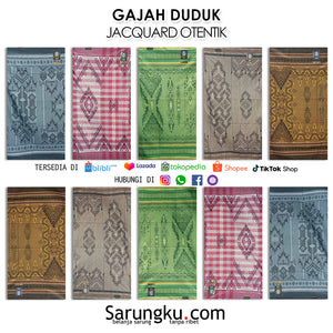 SARUNG GAJAH DUDUK OUTENTIK ECER/GROSIR10PCS