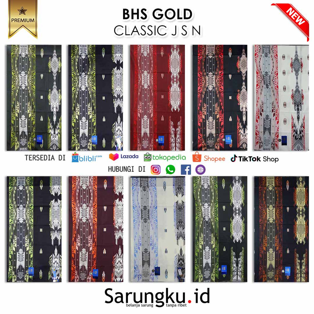 SARUNG BHS CLASSIC JSN ECER/ GROSIR 10PCS