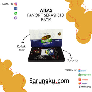 SARUNG ATLAS FAVORIT SERASI BATIK ECER / GROSIR 10-PC