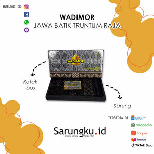 SARUNG WADIMOR TRUNTUN RAJA ECER/GROSIR 10-PCS