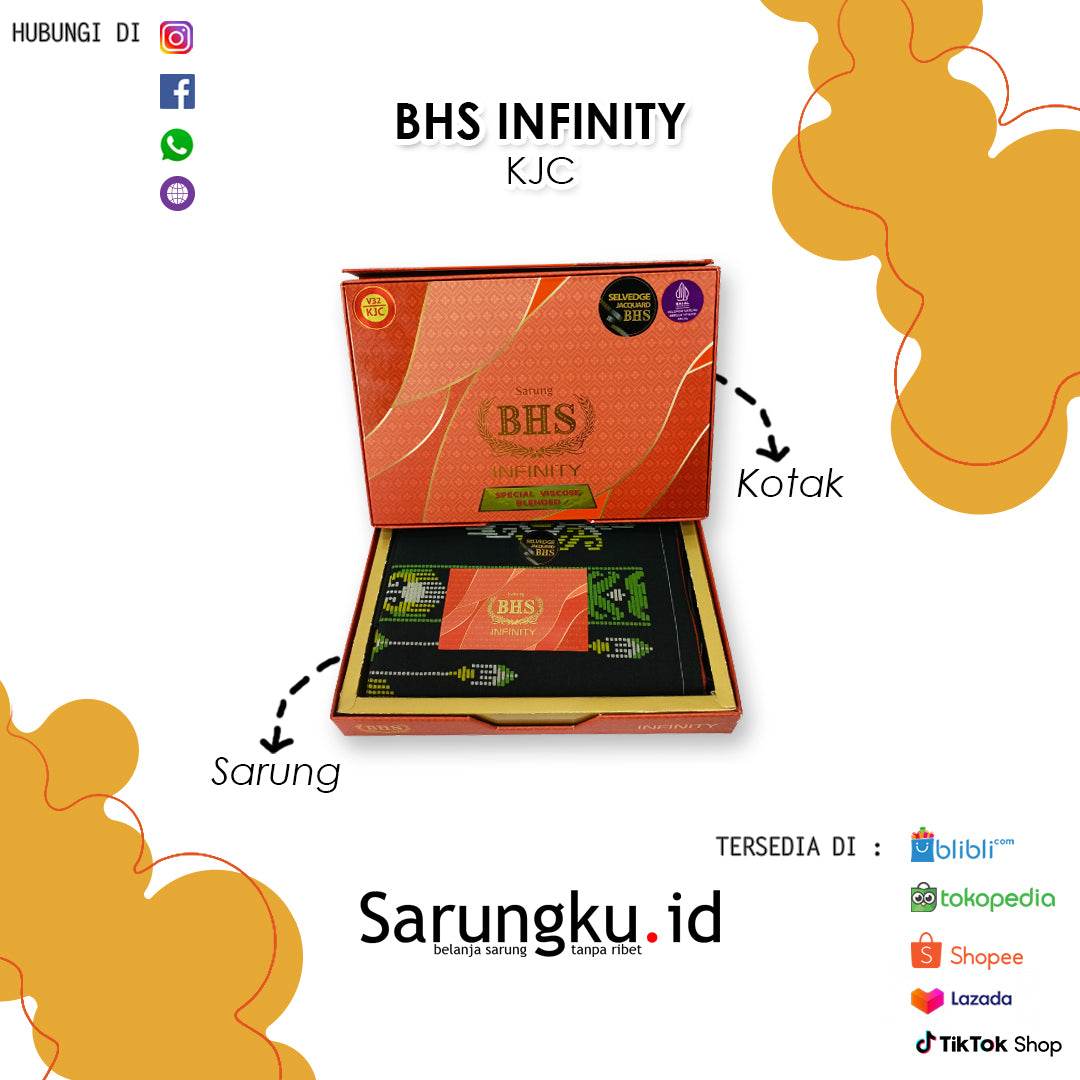 SARUNG BHS INFINITY MOTIF KJC