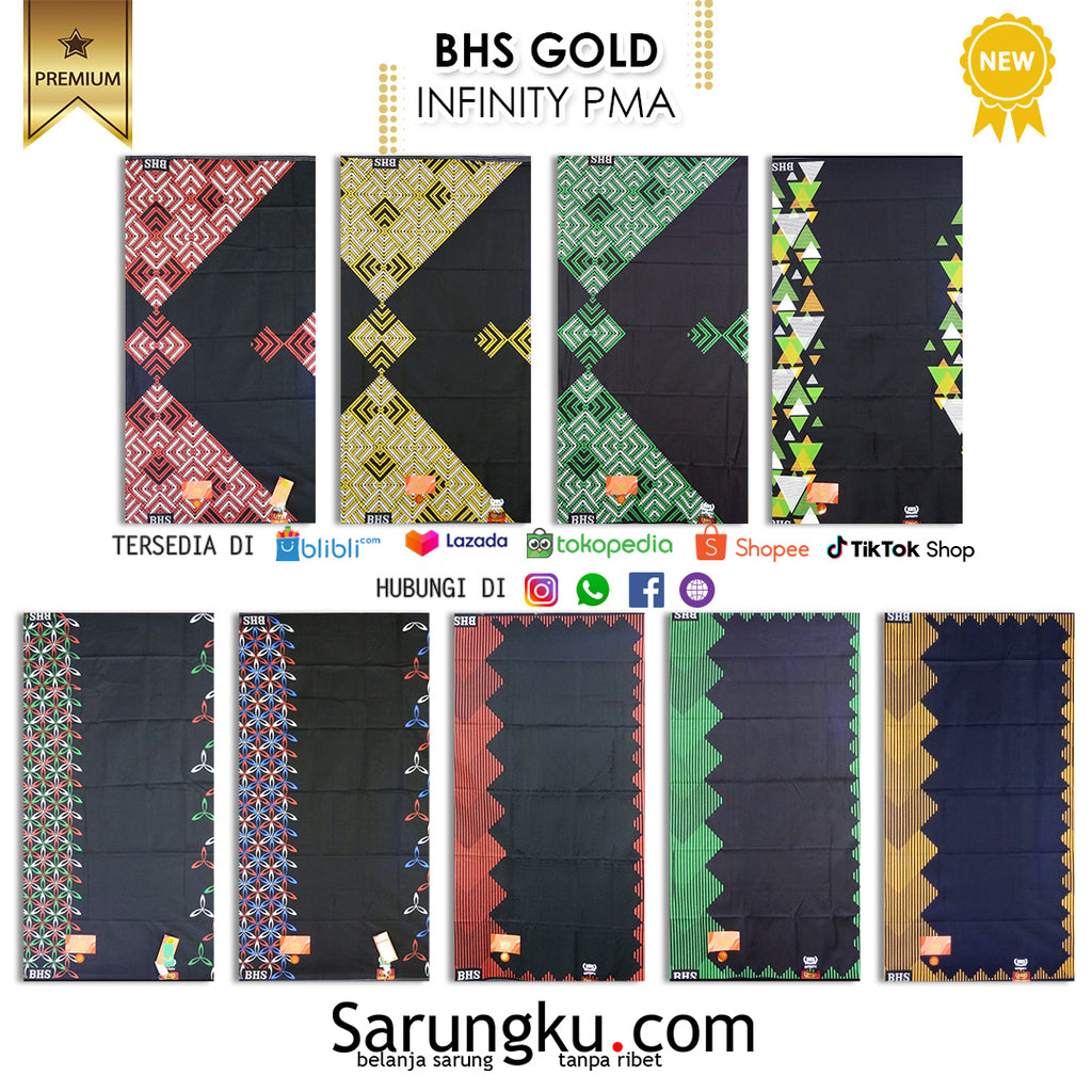 SARUNG BHS INFINITY MOTIF PMA