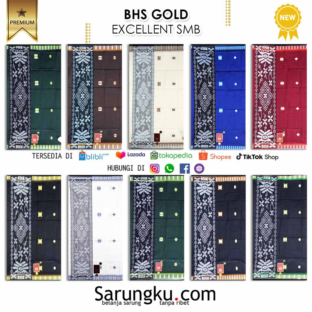 SARUNG BHS EXCELLENT SMB ECER/GROSIR 10-PCS