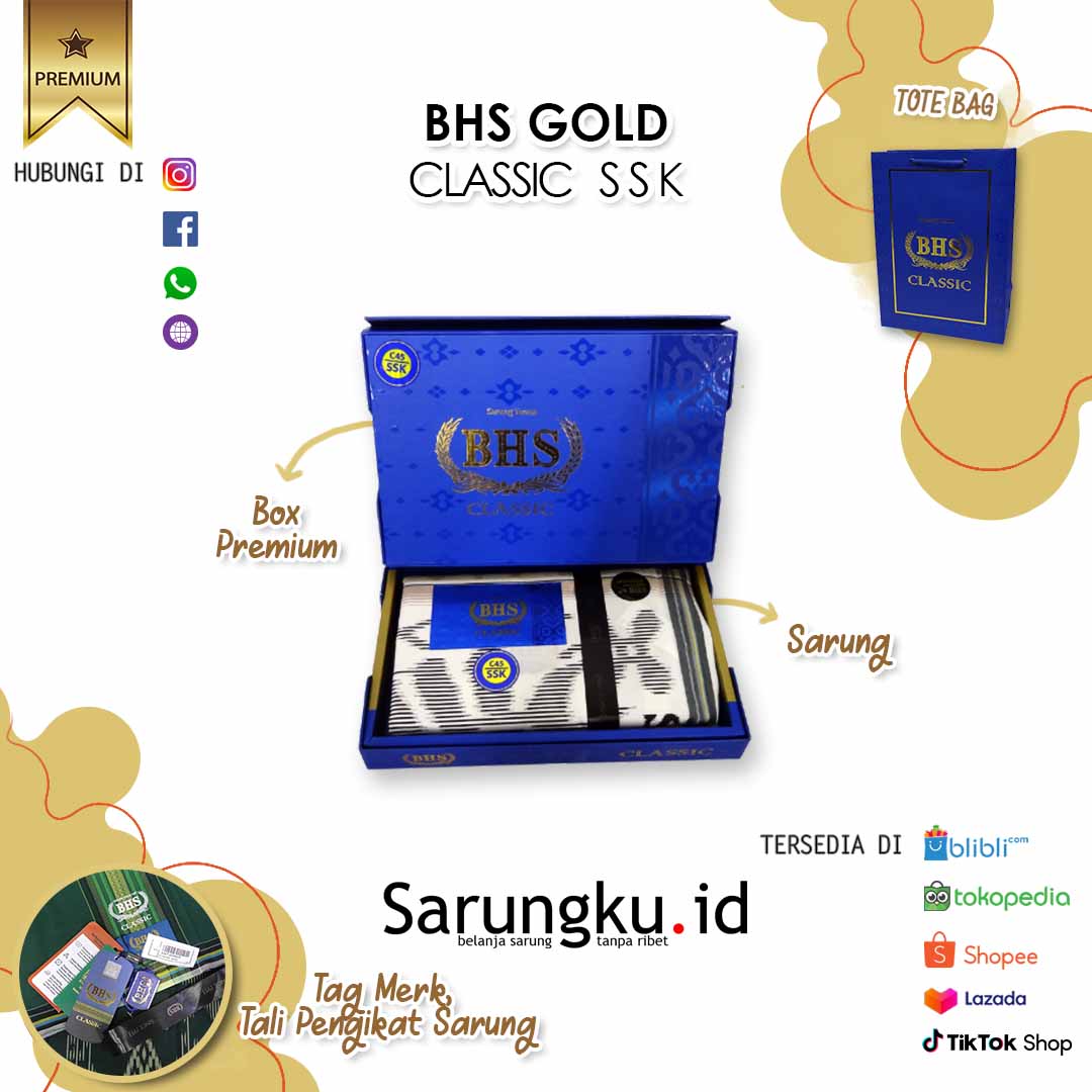 SARUNG BHS CLASSIC SSK ECER/GROSIR 10PCS