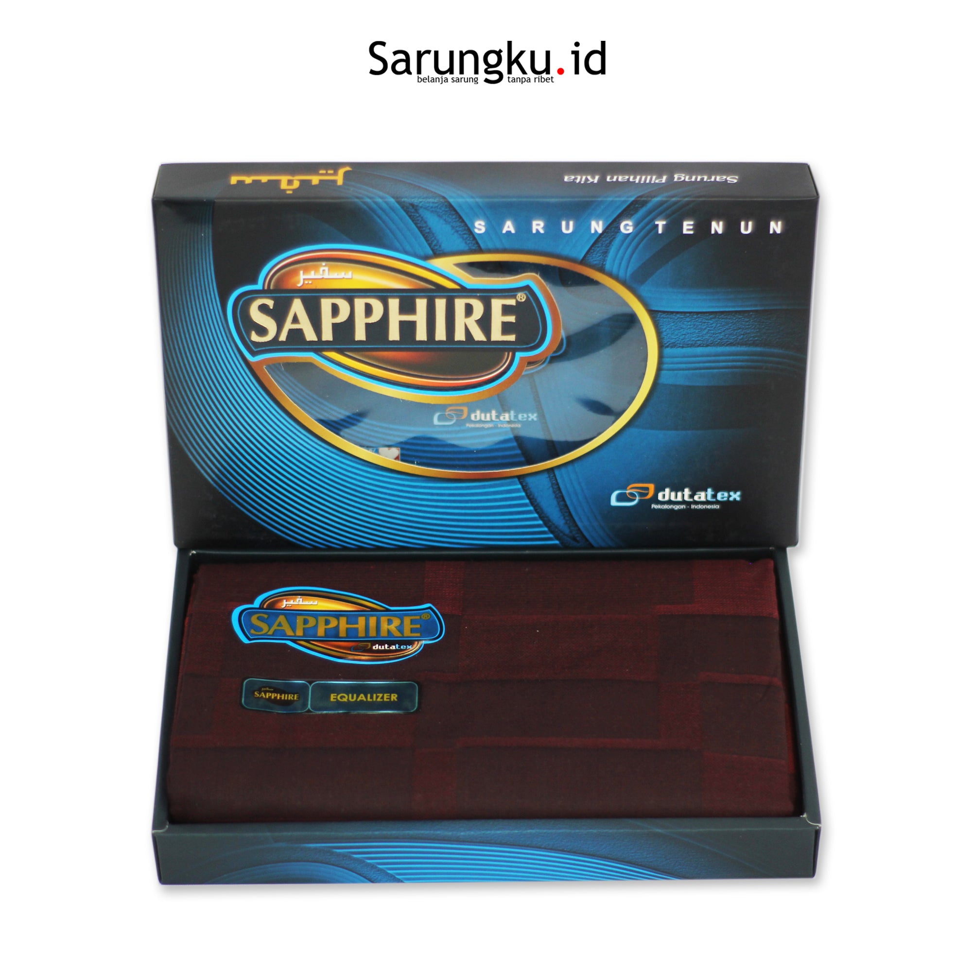 SARUNG SAPPHIRE EQUALIZER  ECER/GROSIR 10-PCS