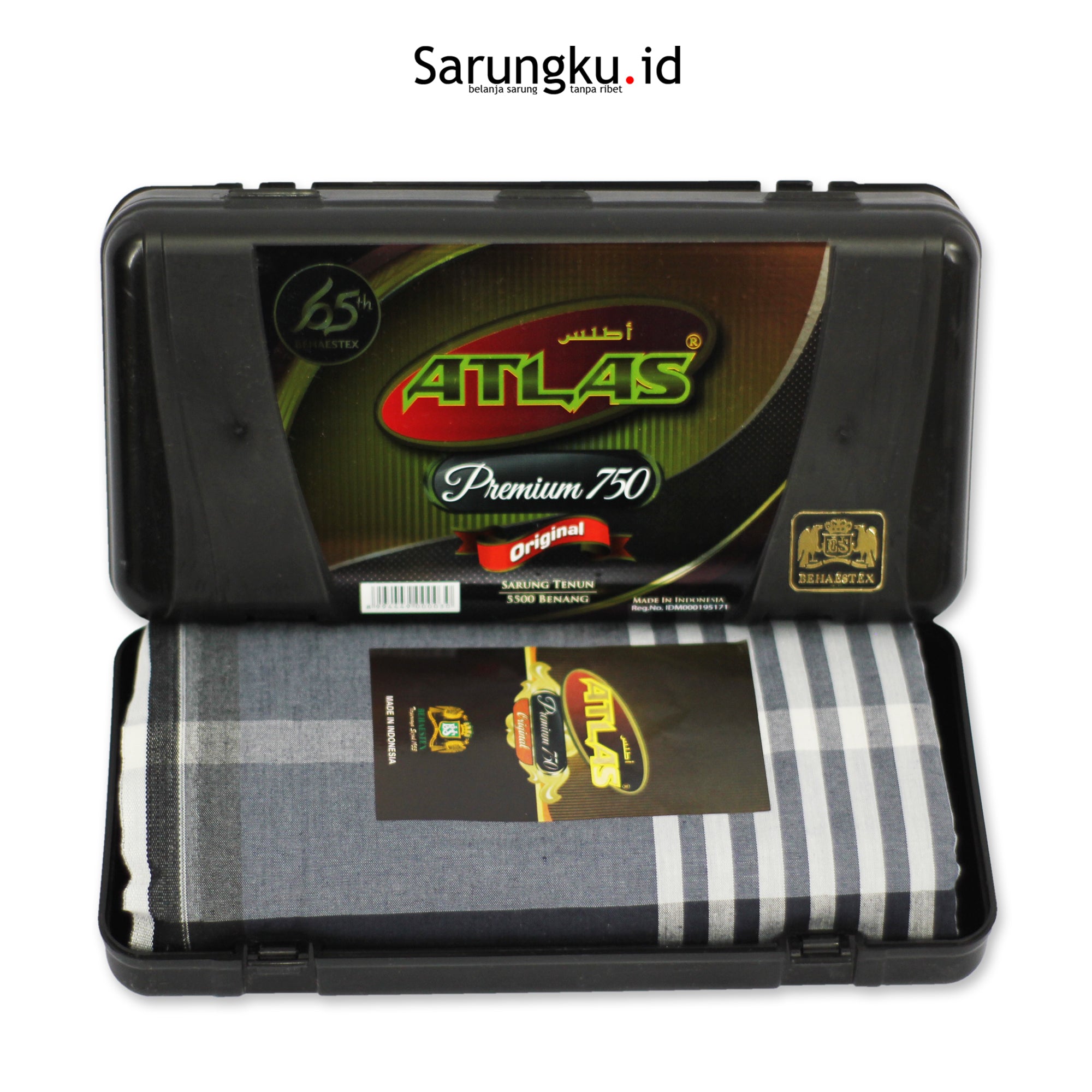 SARUNG ATLAS PREMIUM 750 ORIGINAL ECER/GROSIR-10PCS