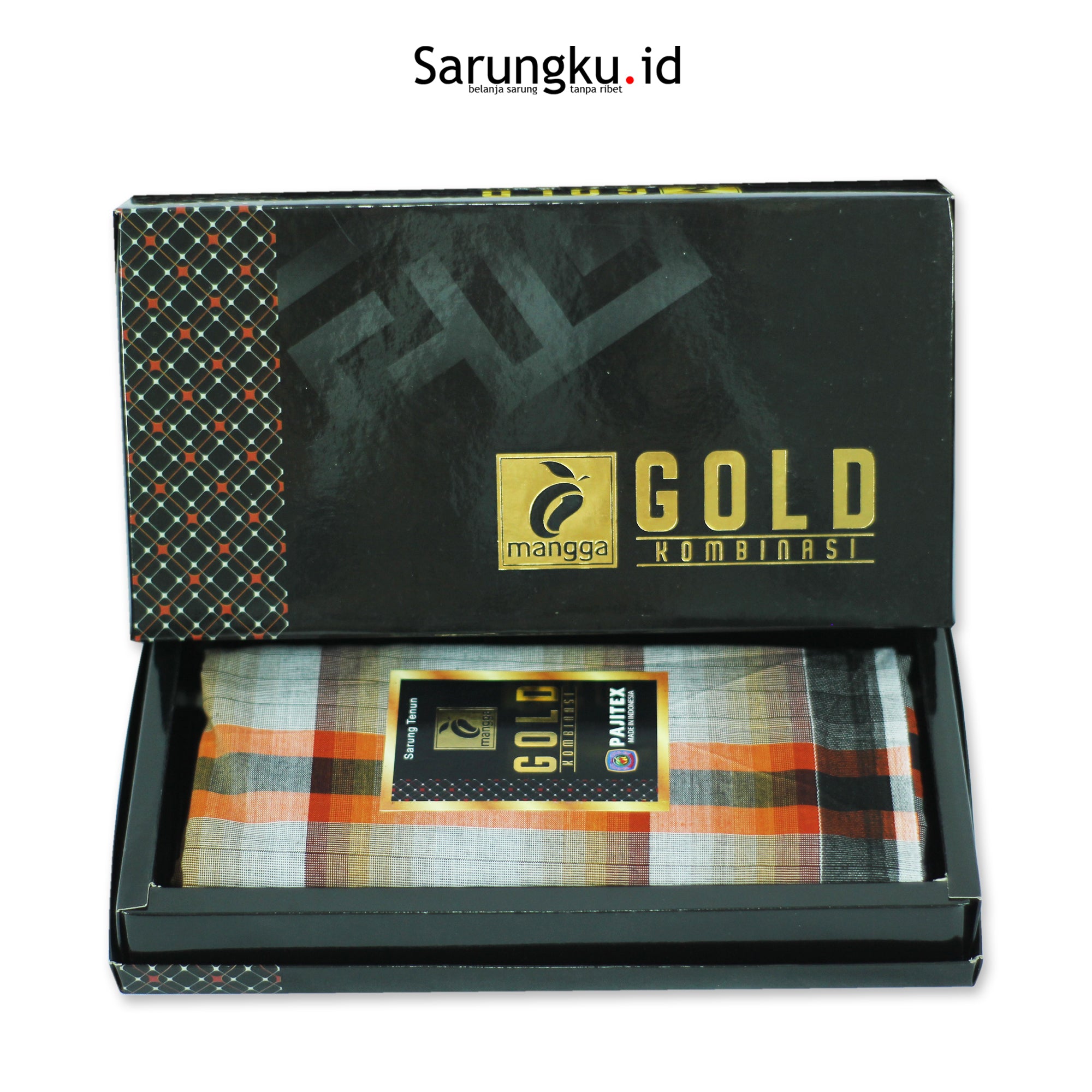 SARUNG MANGGA GOLD KOMBINASI MIX ECER/GROSIR 10-PCS