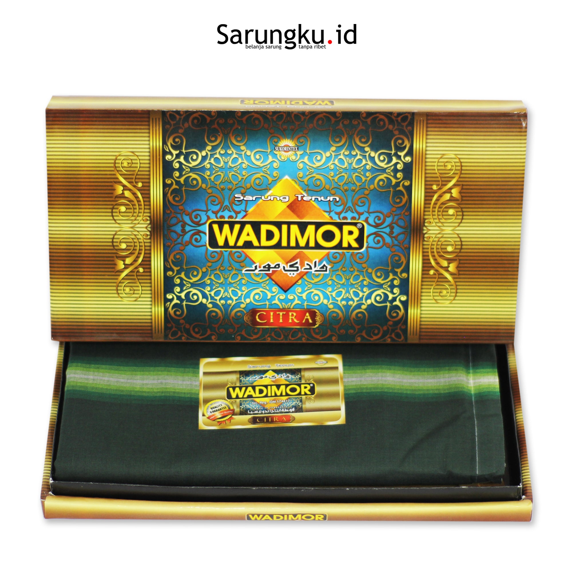 SARUNG WADIMOR 3 DARA ECER/GROSIR 10-PCS