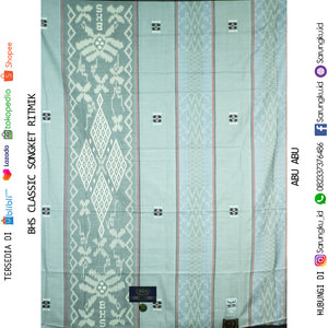 SARUNG BHS CLASSIC SONGKET RITMIK (SKT RTM) ECER/GROSIR 10-PCS