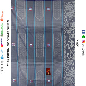 SARUNG ATLAS PREMIUM 790 SONGKET SPESIAL ECER/GROSIR-10PCS