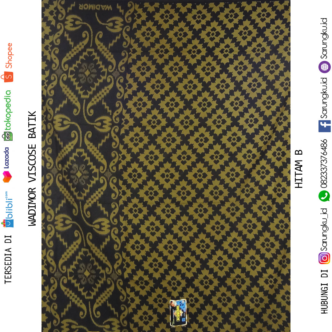 SARUNG WADIMOR VISCOSE BATIK ECER/GROSIR 10-PCS