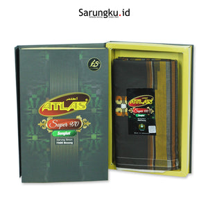 SARUNG ATLAS SUPER 970 SONGKET ECER/GROSIR-10PCS