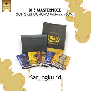 SARUNG BHS MASTERPIECE SONGKET GUNUNG WIJAYA (SGW) ECER/GROSIR 10-PCS