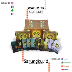 SARUNG WADIMOR SONGKET  ECER/GROSIR 10-PCS