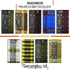 SARUNG WADIMOR PRIMER DOBY SONGKET EXCELLENT  ECER/GROSIR 10-PCS