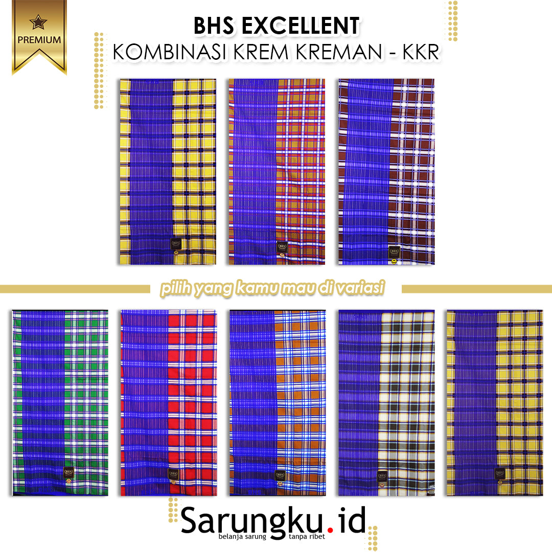 SARUNG BHS EXCELLENT KKR ECER/GROSIR 10-PCS