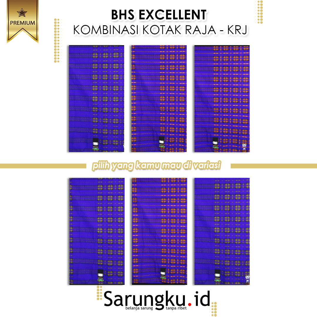 SARUNG BHS EXCELLENT KRJ ECER/GROSIR 10-PCS