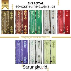 SARUNG BHS ROYAL SONGKET IKAT EXCLUSIVE (SIE) ECER / GROSIR 10-PCS