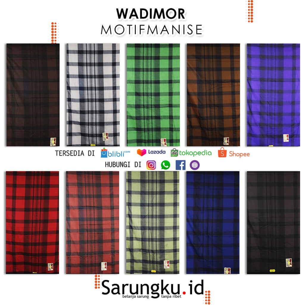 SARUNG WADIMOR MOTIF MANISE
