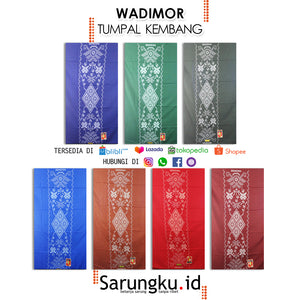 SARUNG WADIMOR TUMPAL KEMBANG  ECER/GROSIR 10-PCS