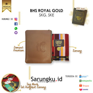 SARUNG BHS ROYAL GOLD SKG, SKE ECER/GROSIR 10-PCS